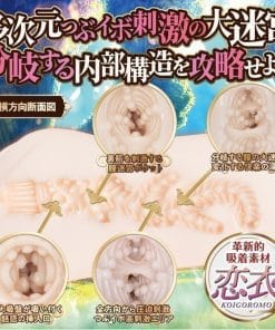 Parallel World Cum-Squeezing Tubu Ibo Vaginal Labyrinth - onahole japonais réaliste