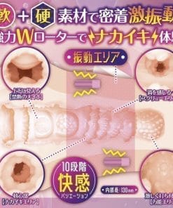 Nakaiki W-Rotor Girl - onahole japonais réaliste