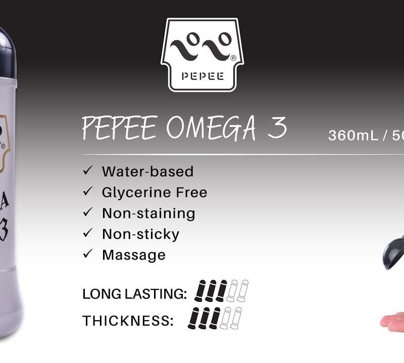Pepee OMEGA 3 DX Japanese Lotion - onahole japonais réaliste