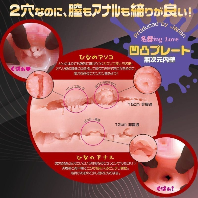 Love Playing Meiki ~ Hina Tsukikawa - onahole japonais réaliste